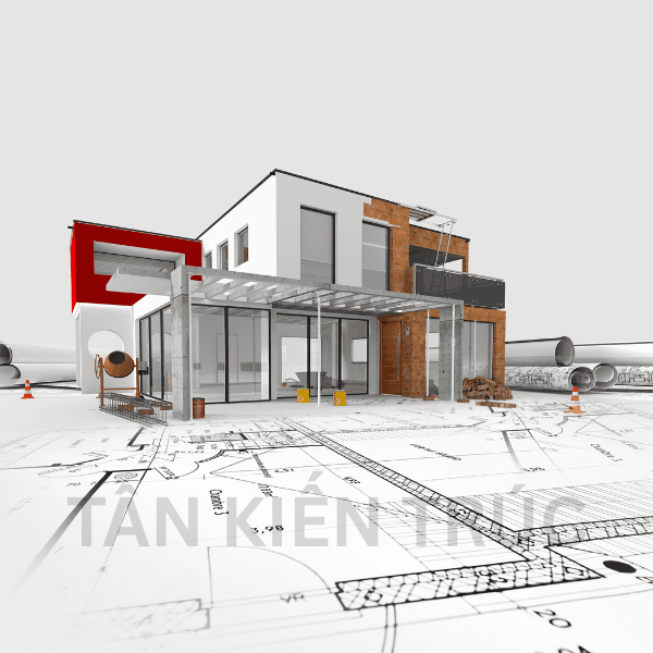 Thiết kế 3D Tân Kiến Trúc